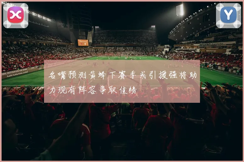 名嘴预测黄蜂下赛季或引援强将助力现有阵容争取佳绩